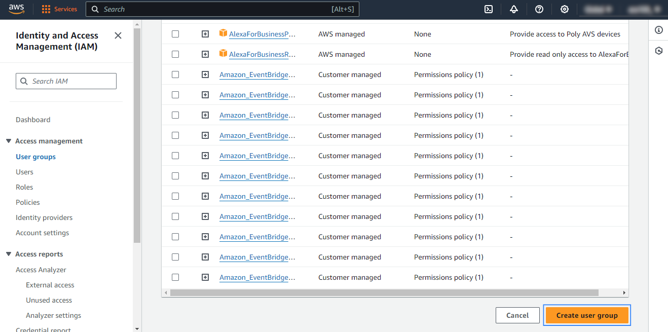 Click Create group 3