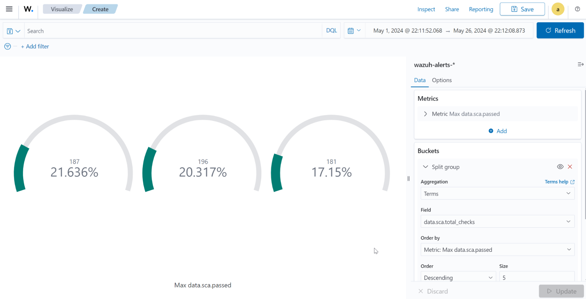 Create goal visualization – Update button